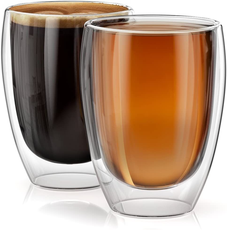 Double wall Glass set of 6-450 ml