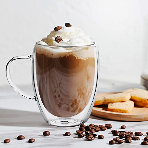 Double Wall Mugs 250ml Set of 4